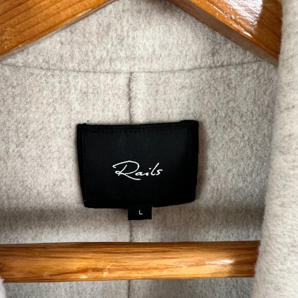 Rails Everest Oatmeal Wool Coat - Picture 8 of 10